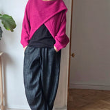 Mini cross front jumper