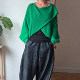 Mini cross front jumper