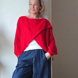 Mini cross front jumper