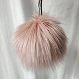 Faux fur pompoms
