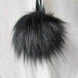 Faux fur pompoms