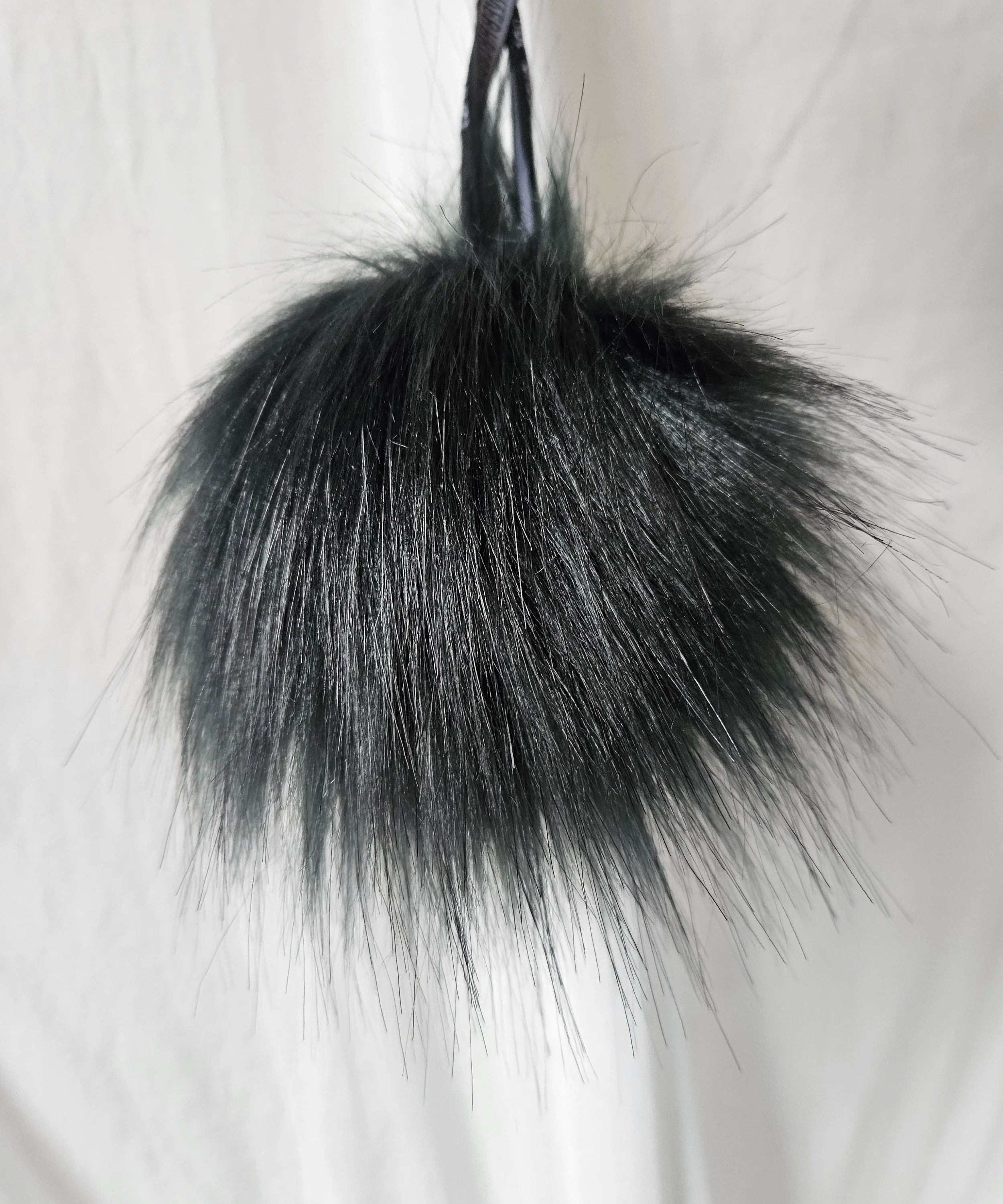 Faux fur pompoms