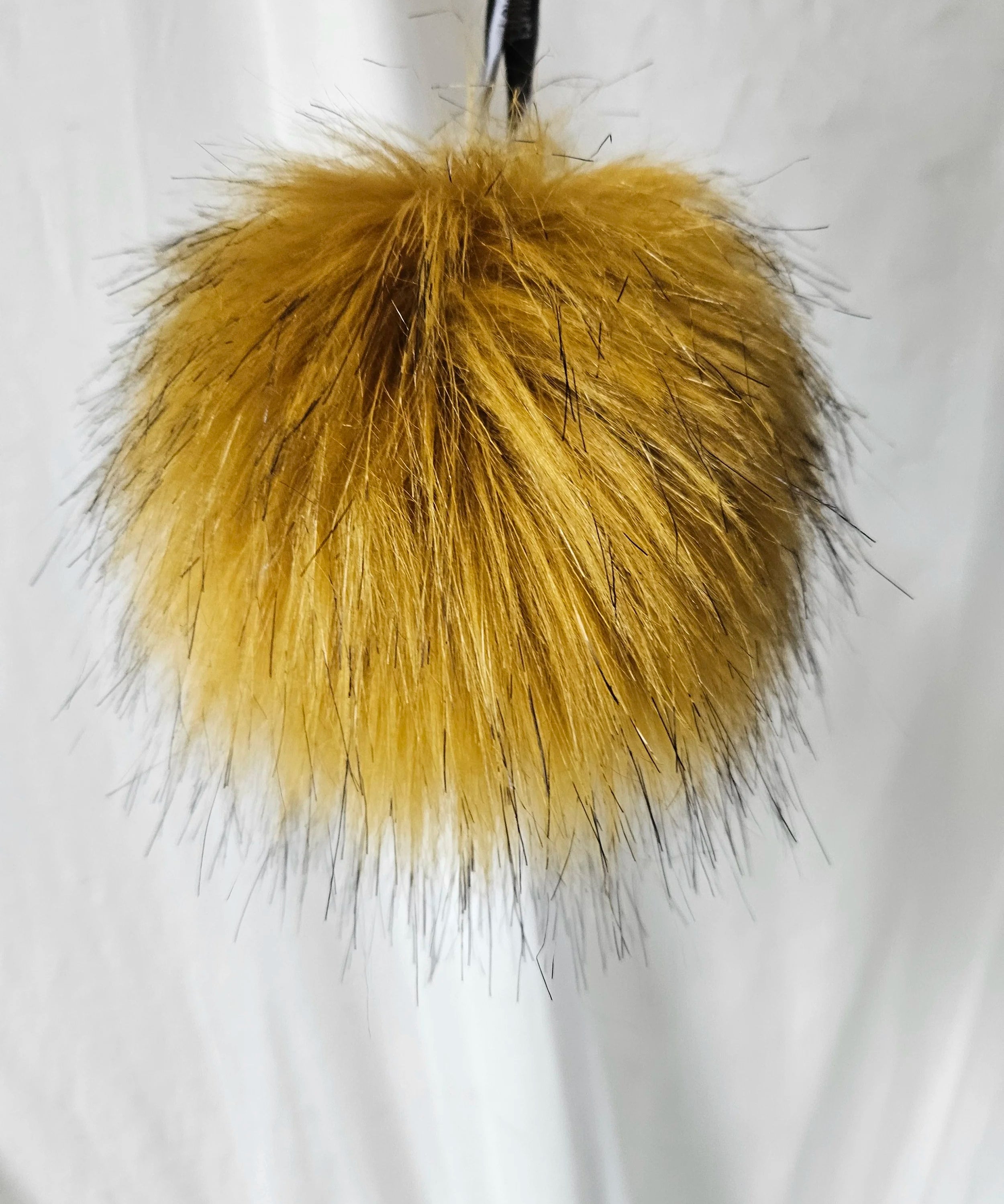 Faux fur pompoms