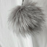 Faux fur pompoms