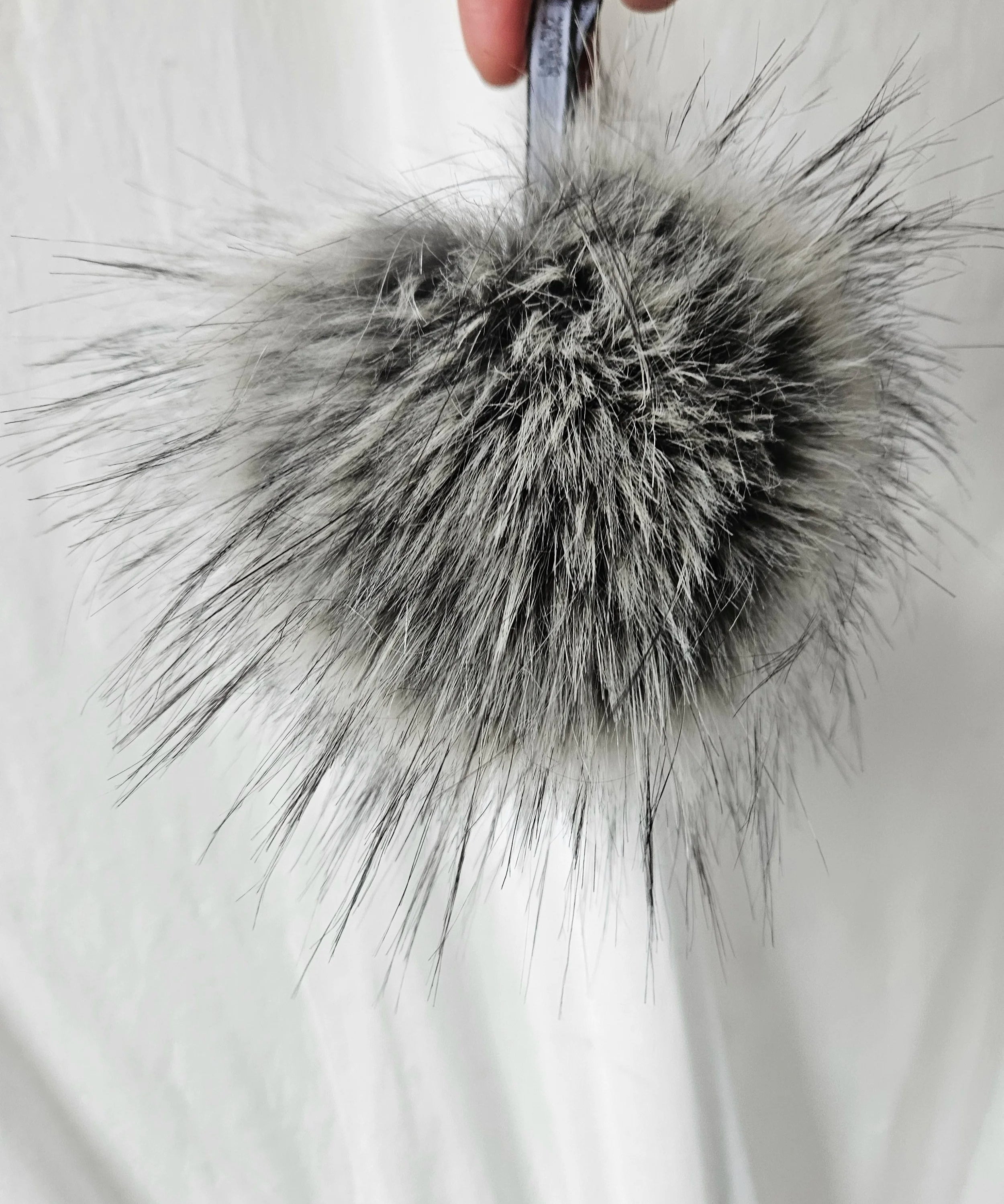 Faux fur pompoms