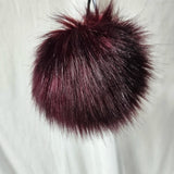 Faux fur pompoms