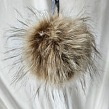 Faux fur pompoms