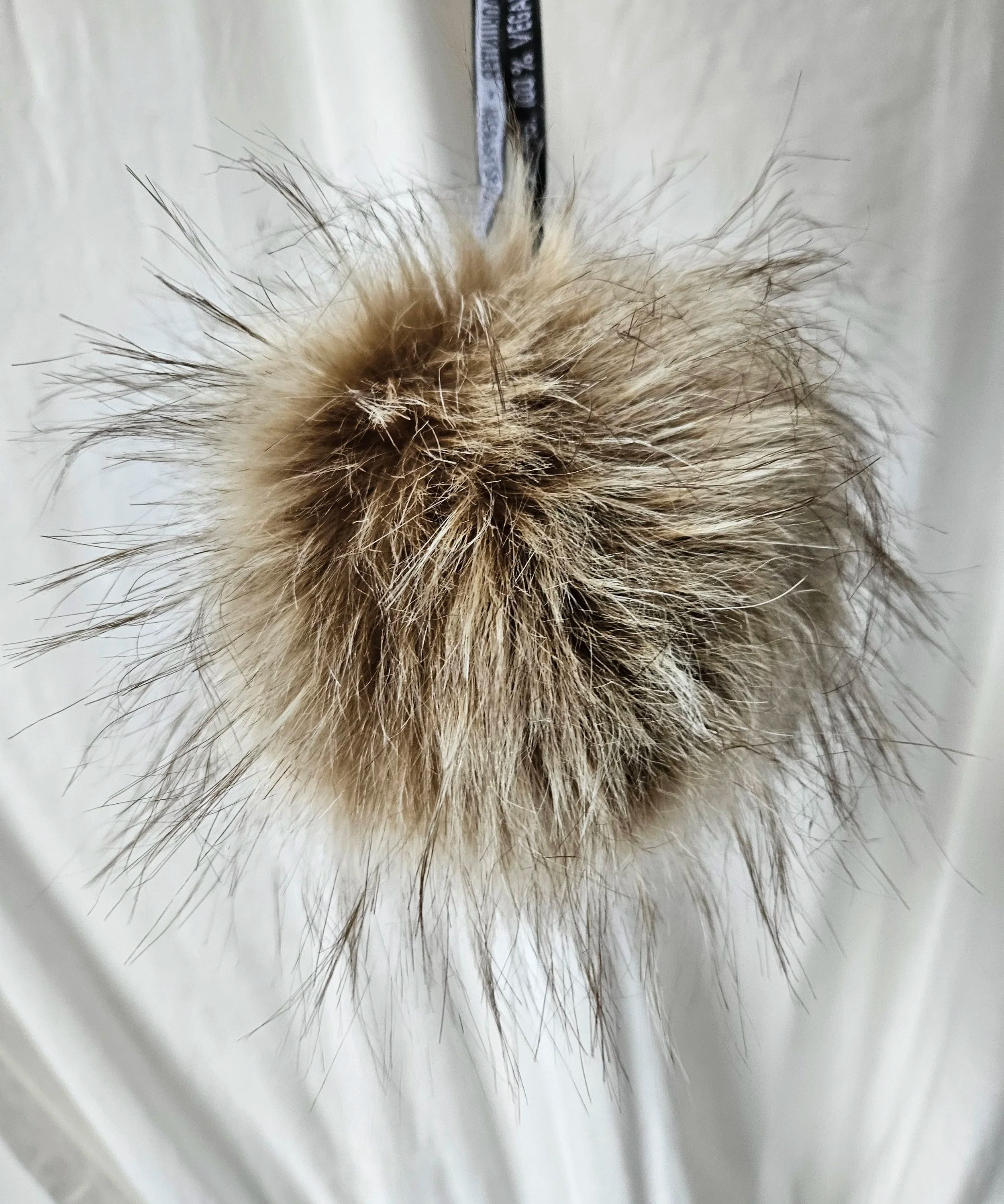 Faux fur pompoms