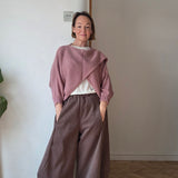 Pinstripe Barrel Trousers
