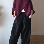 Velvet trousers