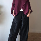 Velvet trousers