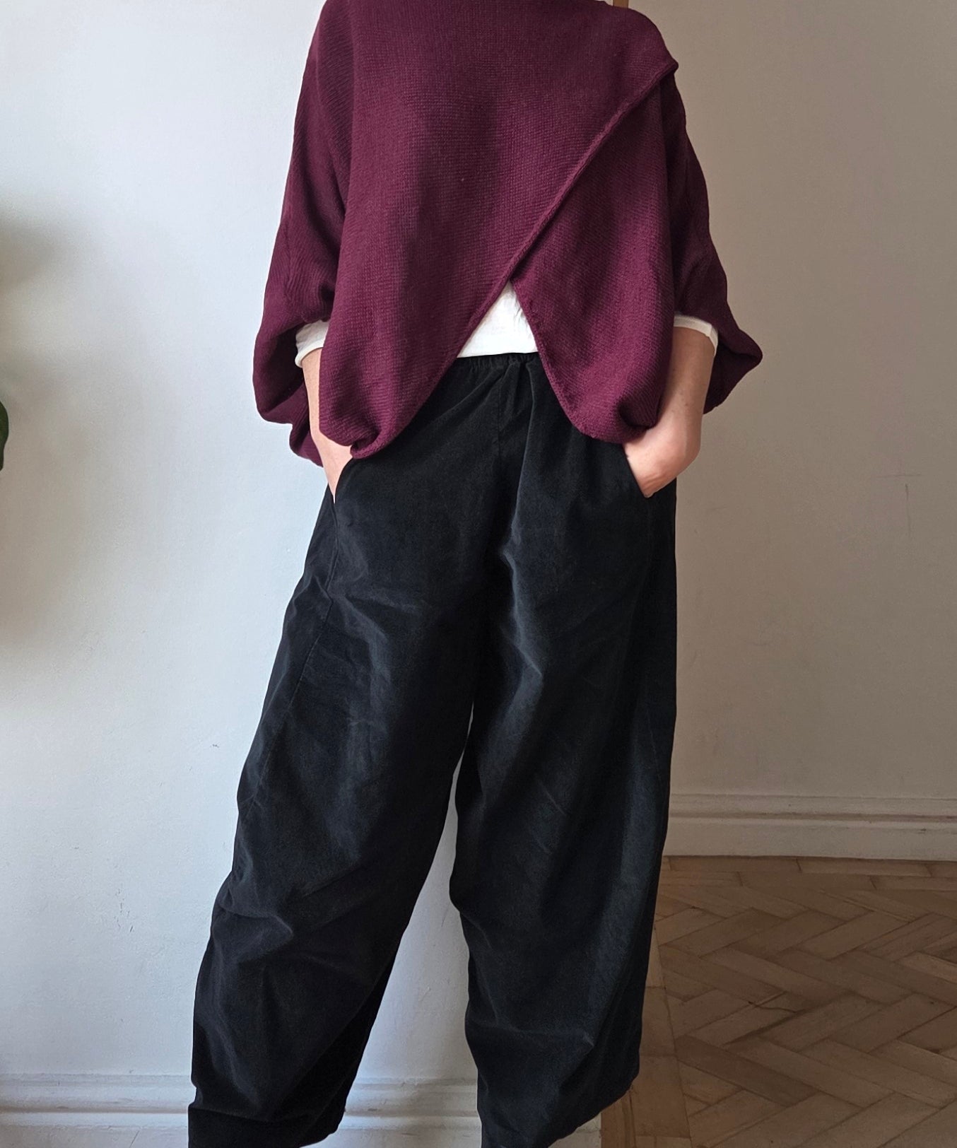 Velvet trousers