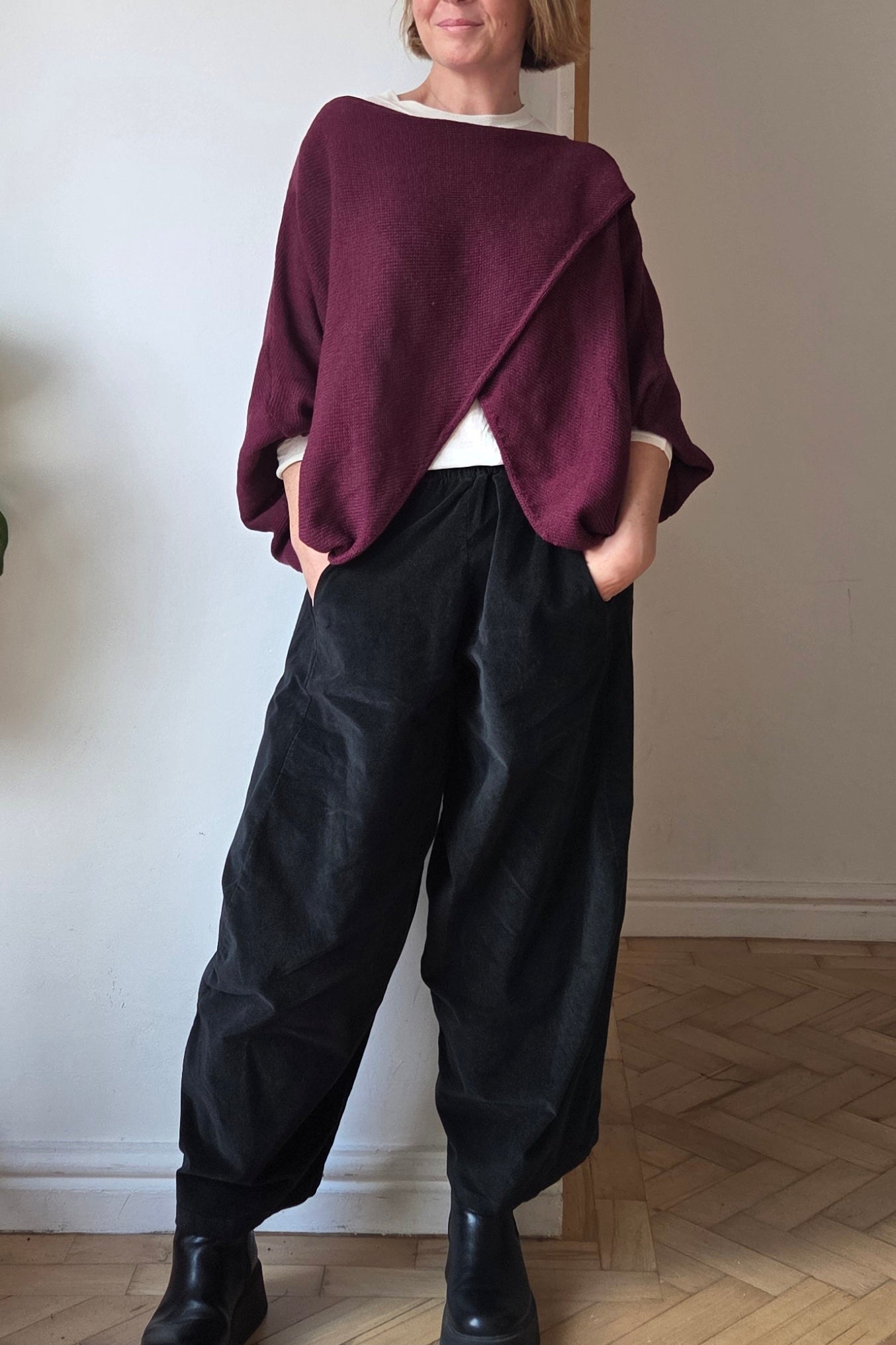 Velvet trousers