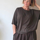 Light Stretchy Boxy T Shirt