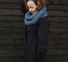 Mini giant cowl from So Satsuma Clothing UK.