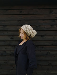 Super chunky seed hat from So Satsuma Clothing UK.