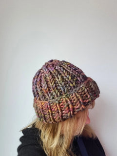 "m" hat -  multi from So Satsuma Clothing UK.