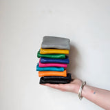 Leather coin purse