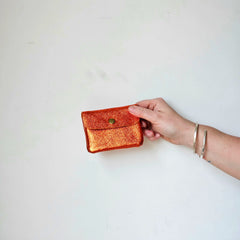 Leather coin purse from So Satsuma Clothing UK.