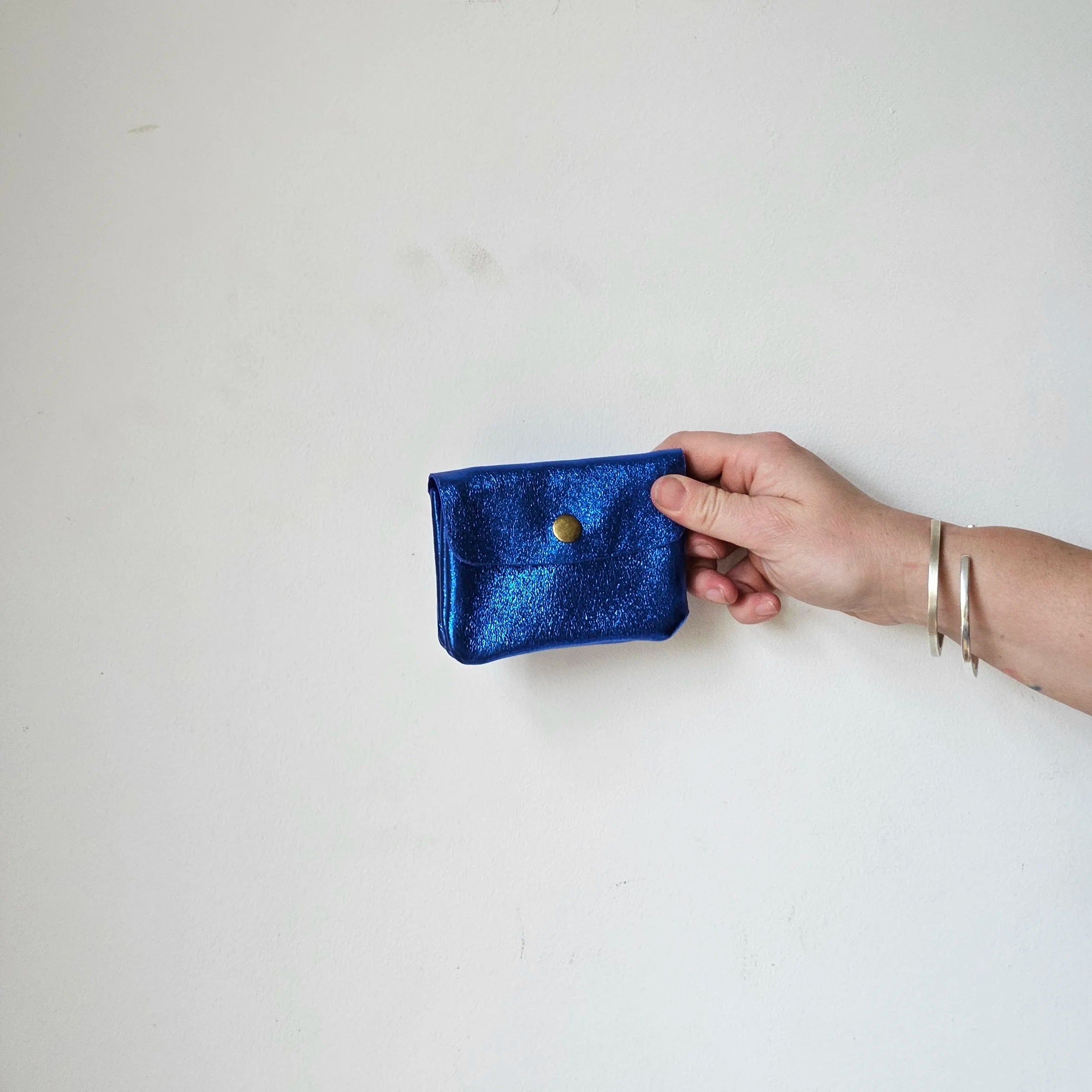 Leather coin purse