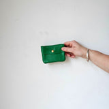 Leather coin purse