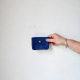 Leather coin purse
