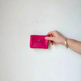 Leather coin purse