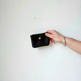 Leather coin purse