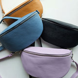 Leather sling bag