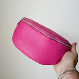 Leather sling bag