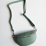 Leather sling bag