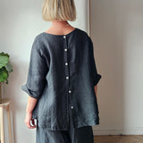 Ara linen top