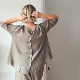 Ara linen top