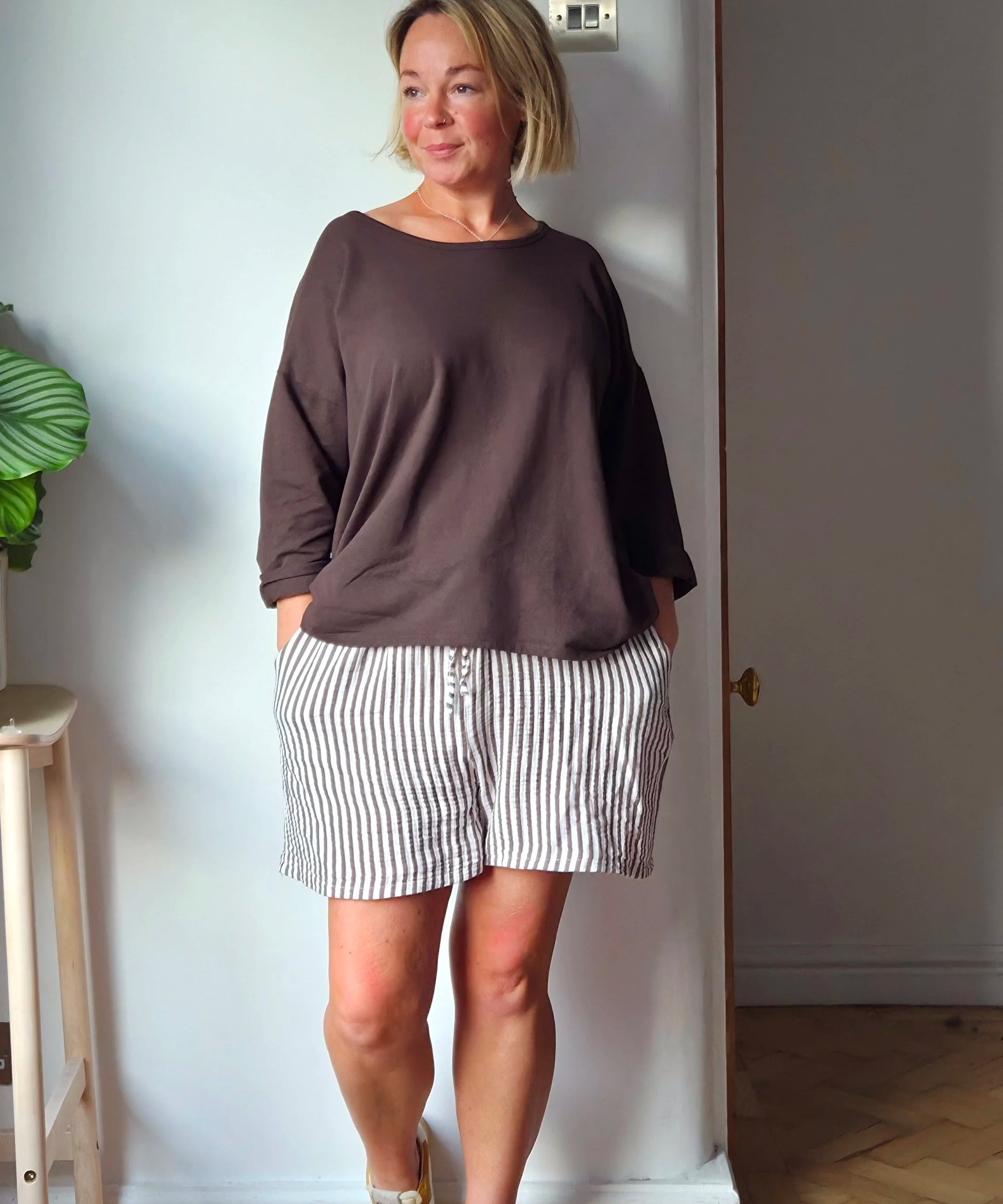 Waffle shorts