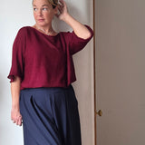 Fine knit top