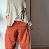 Cropped trousers