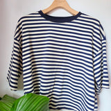 Boxy striped t-shirt