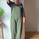 Jersey dungarees