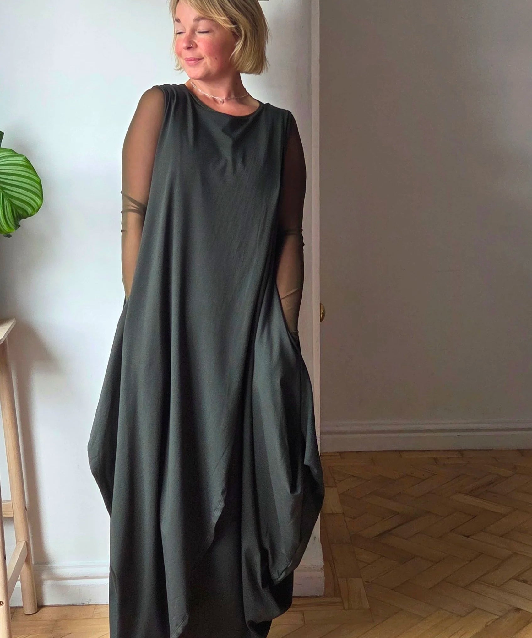A Cotton maxi dress from So Satsuma Clothing UK.