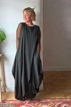 A Cotton maxi dress from So Satsuma Clothing UK.