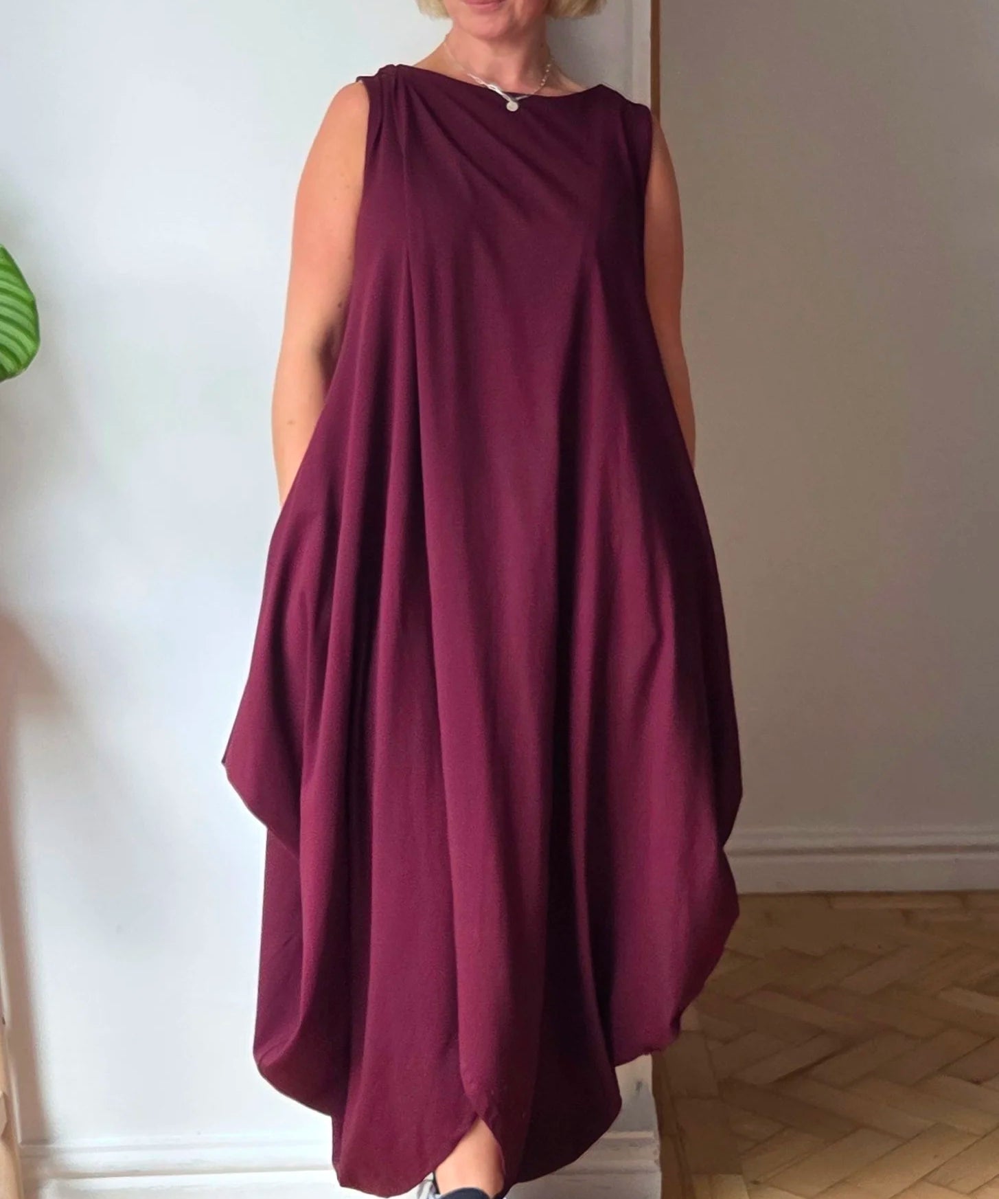 A Cotton maxi dress from So Satsuma Clothing UK.