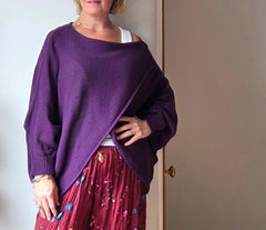 Cross front jumper - PRE- ORDER