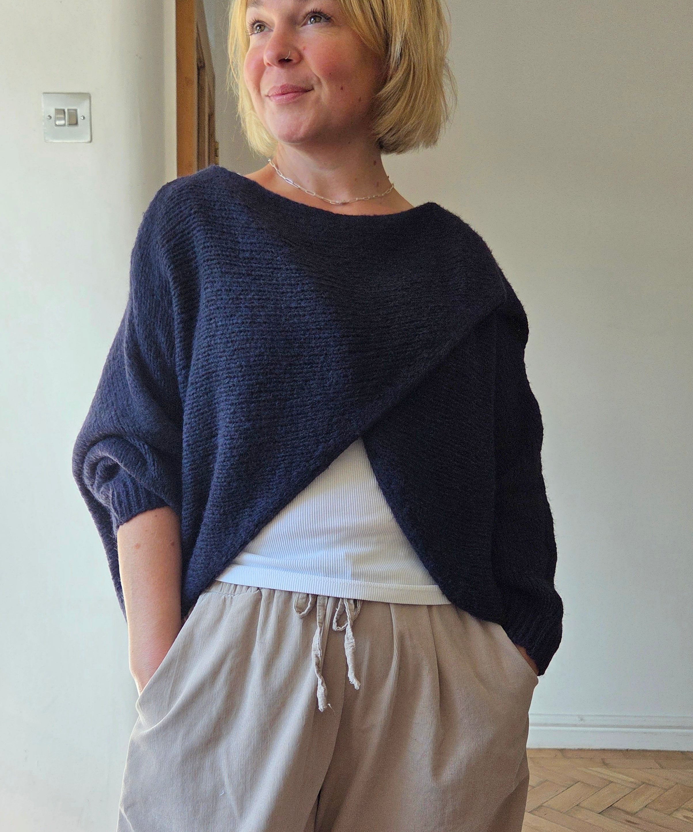 Winter Cross Front Jumper
