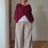 Mini cross front jumper