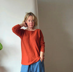 Snuggly long sleeved top