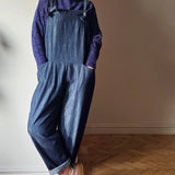 Denim dungarees