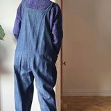 Denim dungarees