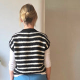 Mohair style buttoned tank top
