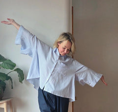 A line shirt