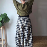 Gingham culottes